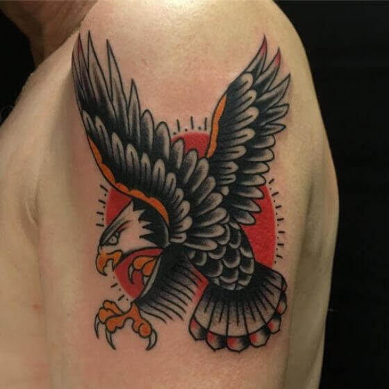 Native American Eagle Tattoo